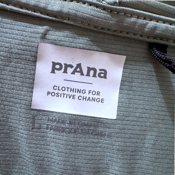 prAna Brittany Hooded Tunic Dress Deep Olive Green Size L - Picture 4 of 6